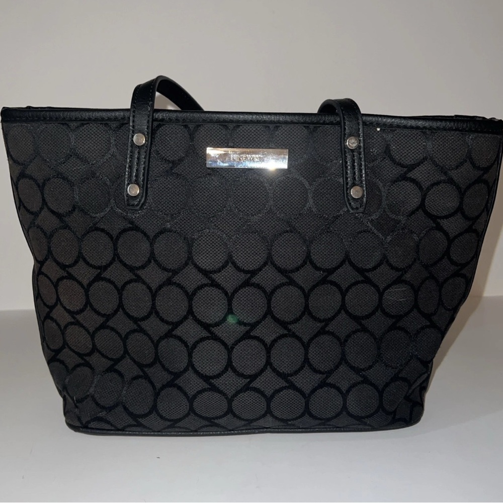 Nine West Black Tote Bag like new